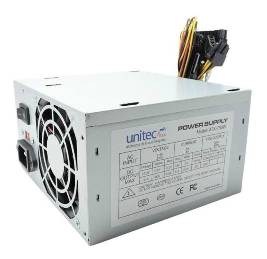 Fuente Unitec 750W